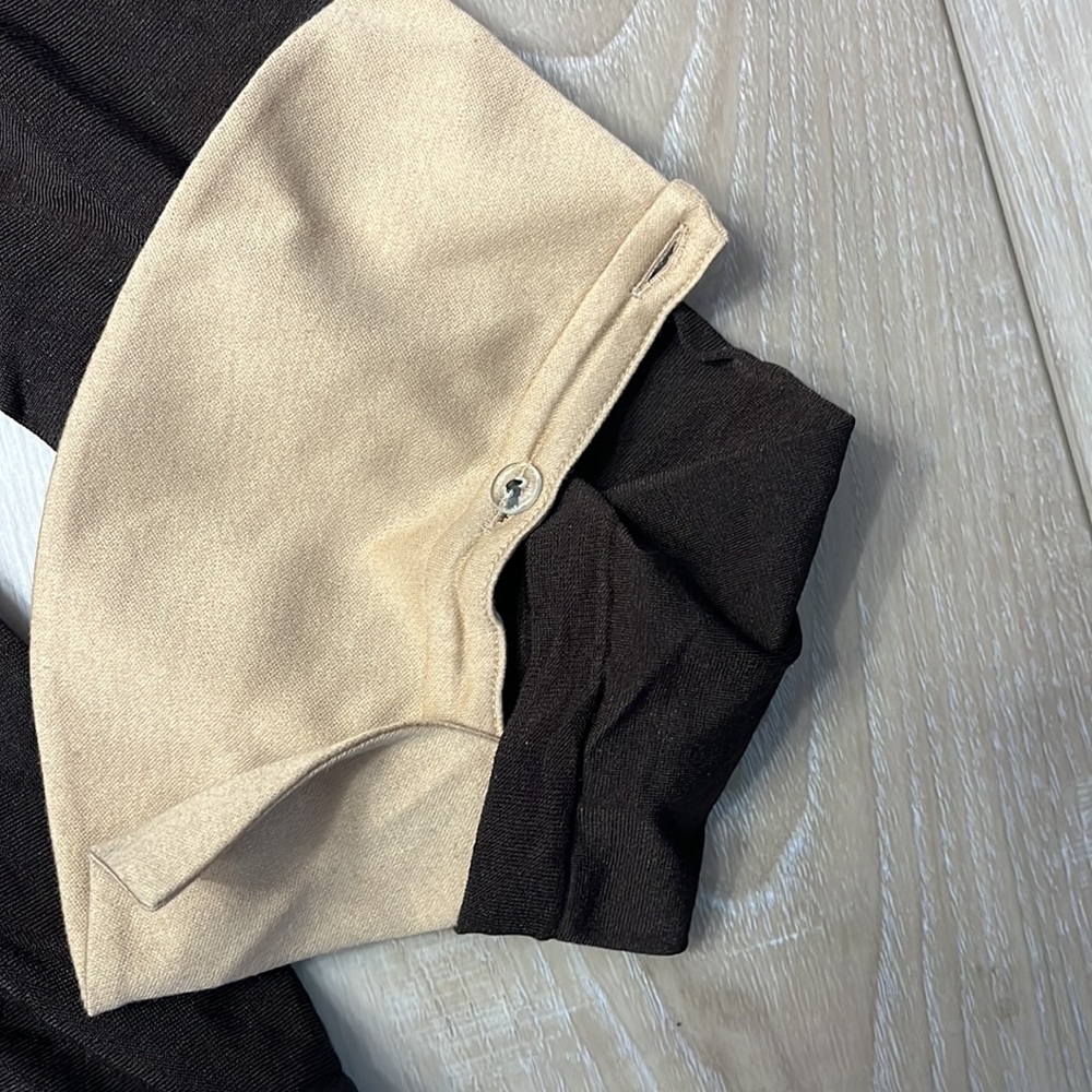 Wolford Detachable Collar and Cuffs Pullover Top Brown Size Medium NEW - Picture 7 of 7
